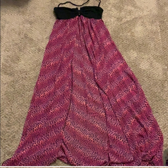 BONGO Other - Pink leopard print beach bongo cover up